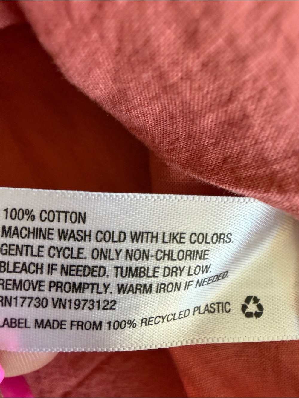 Universal Thread Rust Button-Front Short Sleeve Blouse - Picture 3 of 6
